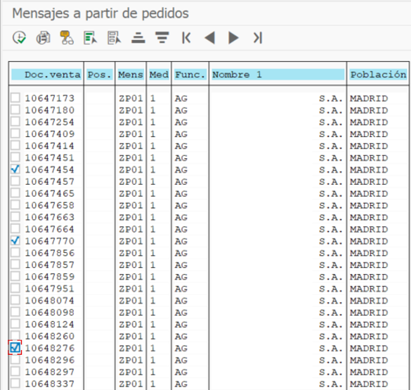 SAP Logistics: How to send sales order messages massively SAP Logistics: How to send sales order messages massively